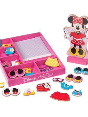 Disney Minnie Wooden Magnetic Dress-Up