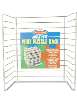 Multi-Fit Wire Puzzle Rack