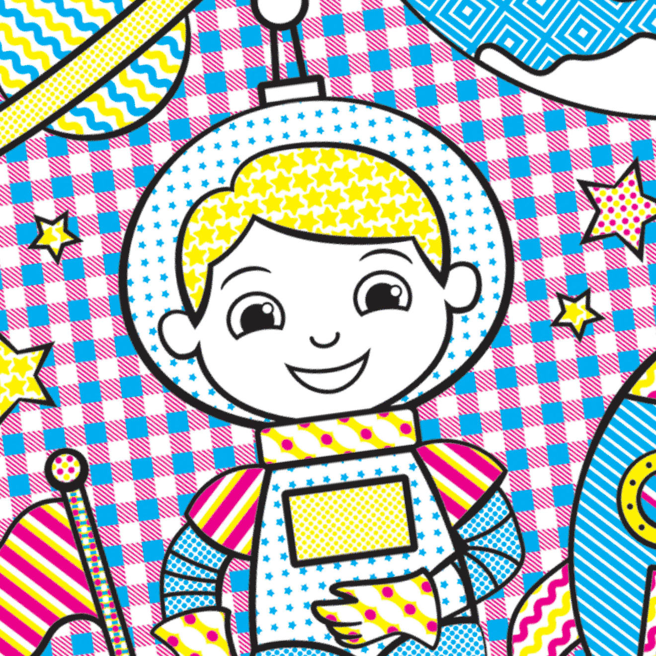 My First Paint With Water Kids' Art Pad With Paintbrush - Pirates. Space. Construction. and More - Image 6