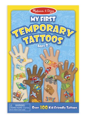 My First Temporary Tattoos: 100+ Kid-Friendly Tattoos - Adventure. Creatures. Sports. and More