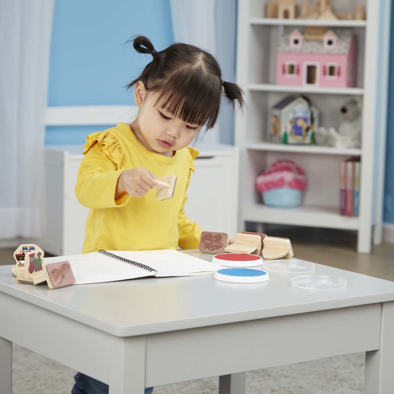 My First Wooden Stamp Set - Vehicles - Image 6