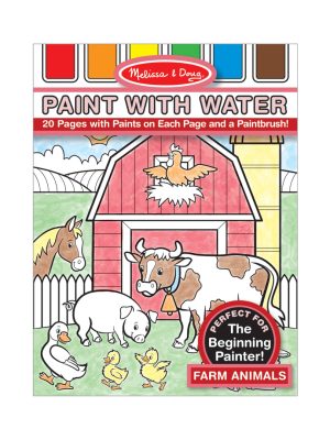 Farm Animals Paint with Water Kids' Art Pad