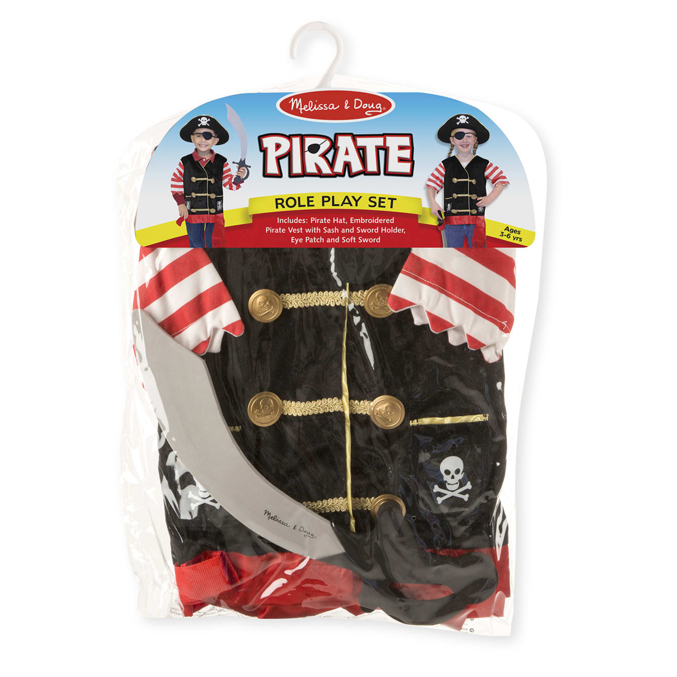 Pirate Role Play Costume Set - Image 3