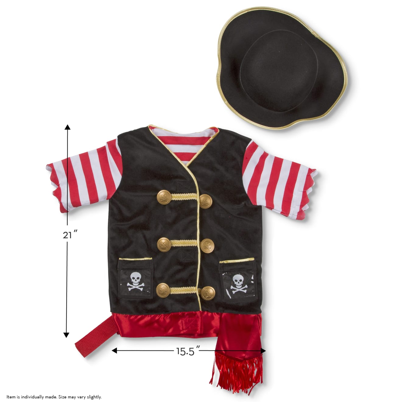 Pirate Role Play Costume Set - Image 5