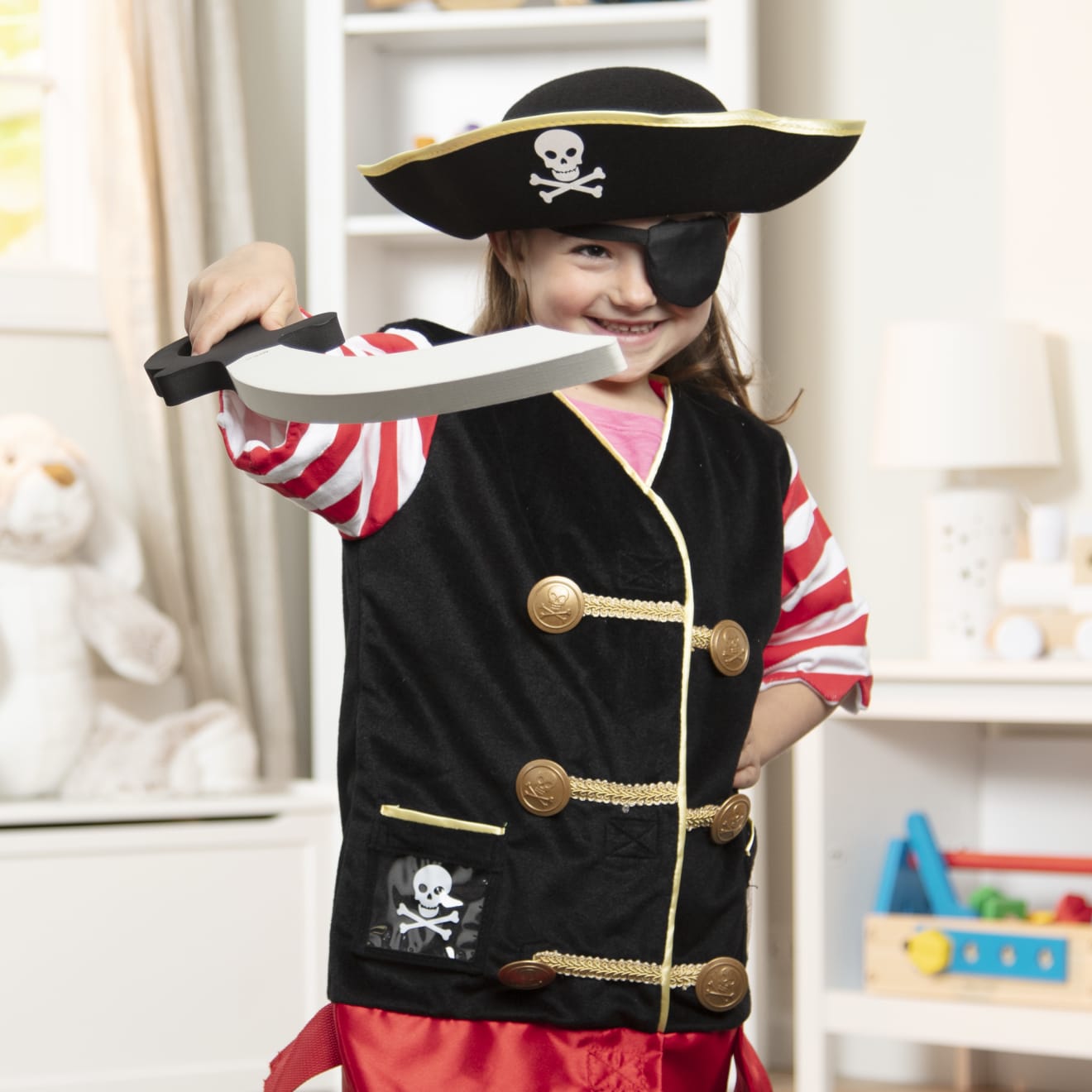 Pirate Role Play Costume Set - Image 6