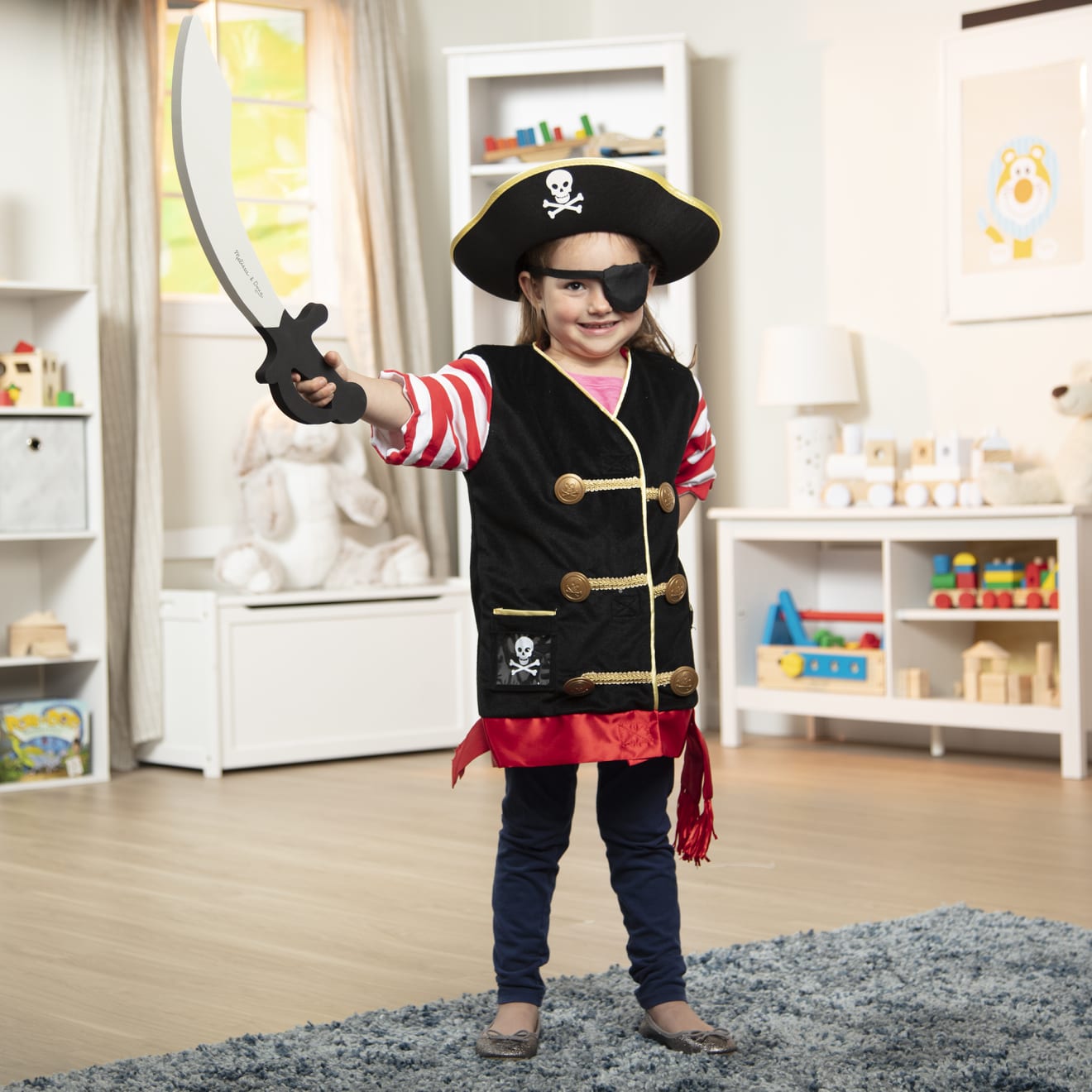 Pirate Role Play Costume Set - Image 7