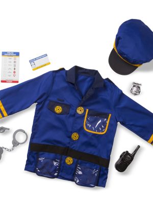 Police Officer Role Play Costume Set