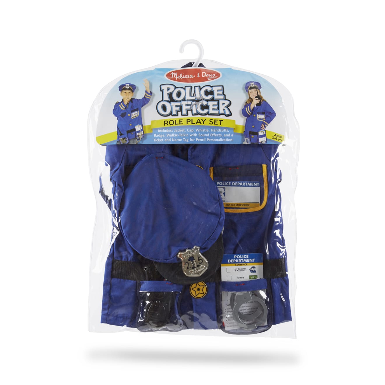 Police Officer Role Play Costume Set - Image 3