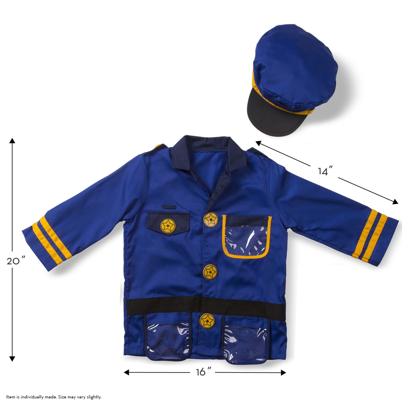 Police Officer Role Play Costume Set - Image 4