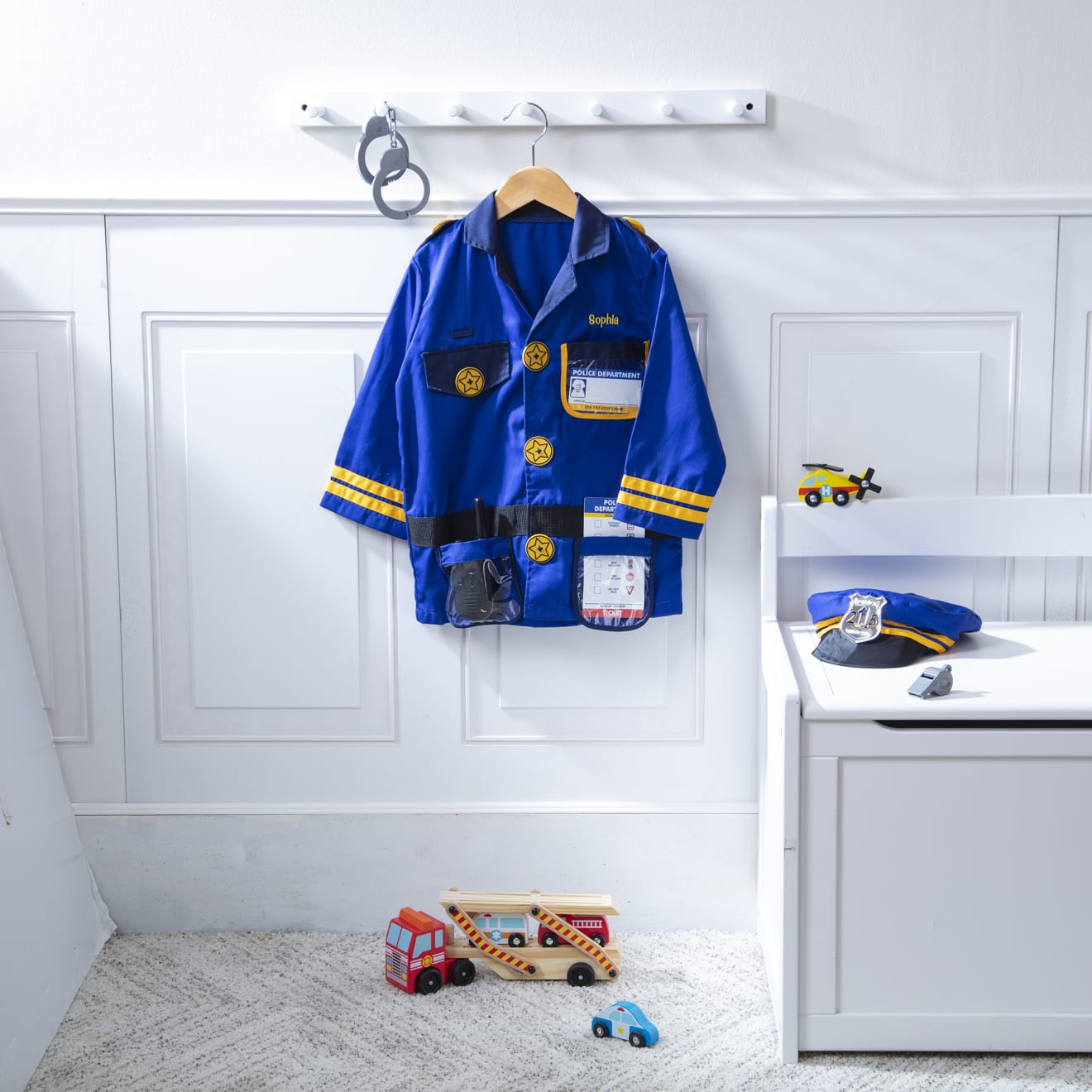 Police Officer Role Play Costume Set - Image 9