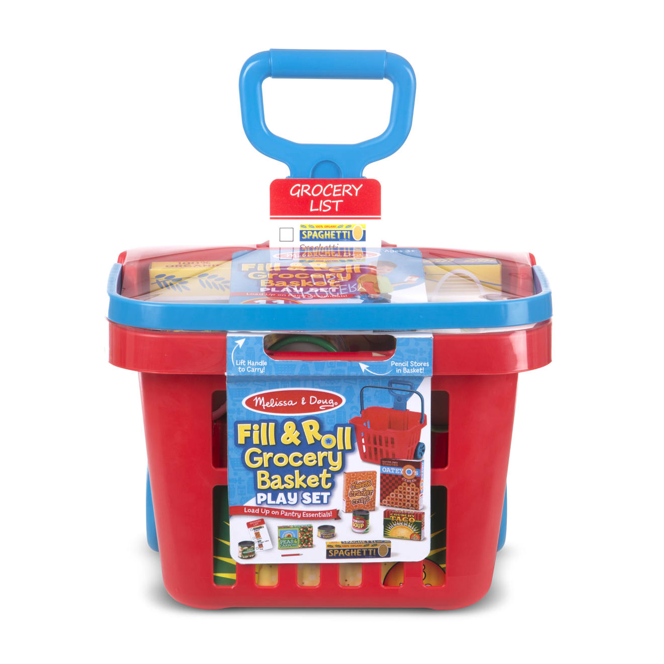 Fill & Roll Grocery Basket Play Set - Image 3