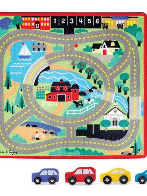 Round the Town Road Rug & Car Set