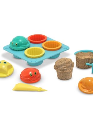 Seaside Sidekicks Sand Cupcake Set