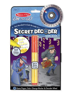 Secret Decoder Game Book - On the Go Travel Activity Book