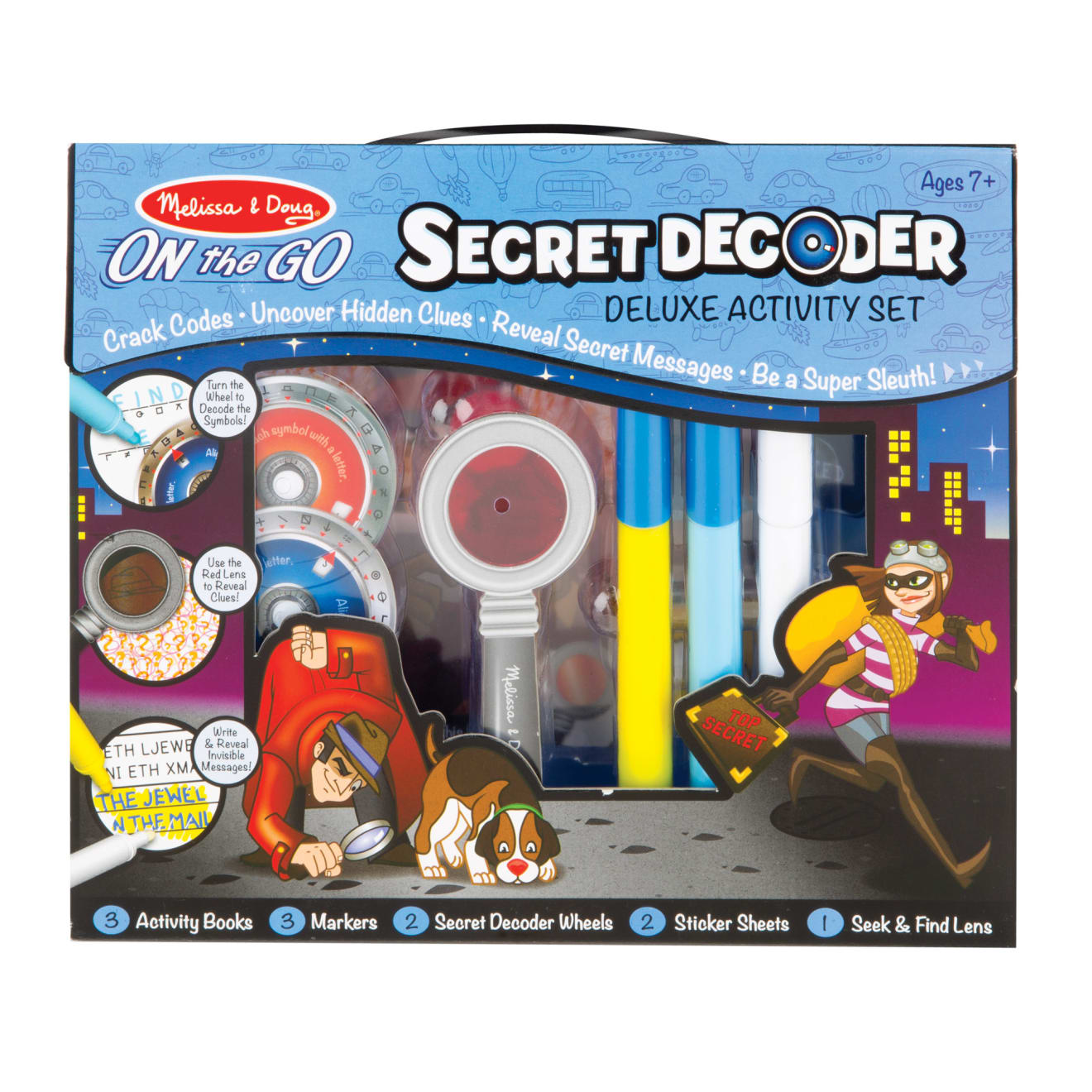 Secret Decoder Deluxe Activity Set - On the Go - Image 3