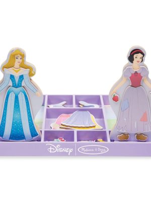 Sleeping Beauty & Snow White Wooden Magnetic Dress-Up
