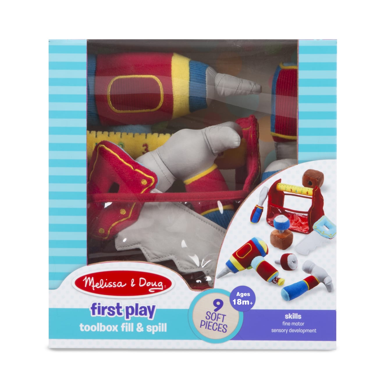 Toolbox Fill and Spill Toddler Toy - Image 3