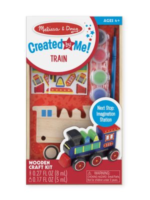 Created by Me! Train Wooden Craft Kit