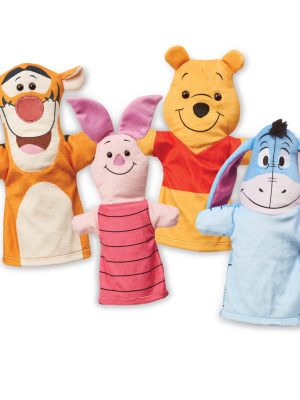 Disney Winnie the Pooh Soft & Cuddly Hand Puppets