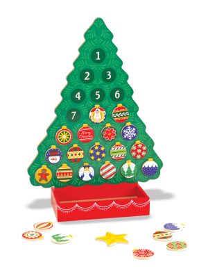 Countdown to Christmas Wooden Religious Advent Calendar