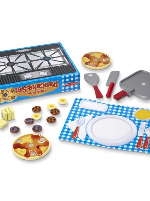 Flip & Serve Pancake Set - Wooden Play Food