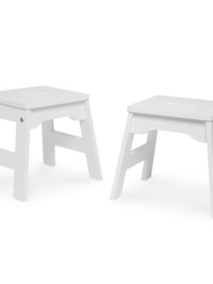 Wooden Stools ?C Set of 2