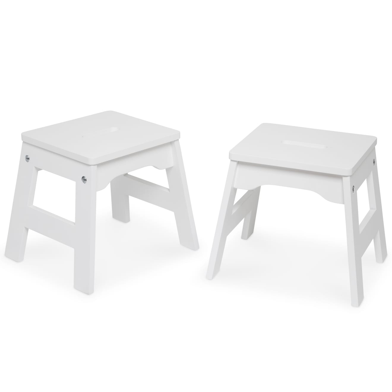 Wooden Stools ?C Set of 2 - Image 4