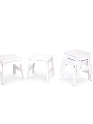 Wooden Stools ?C Set of 4