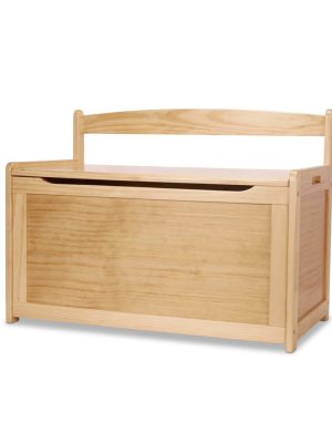 Wooden Toy Chest (Honey)