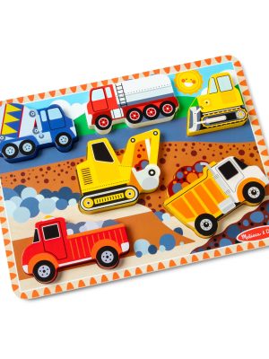 Construction Chunky Puzzle - 6 Pieces