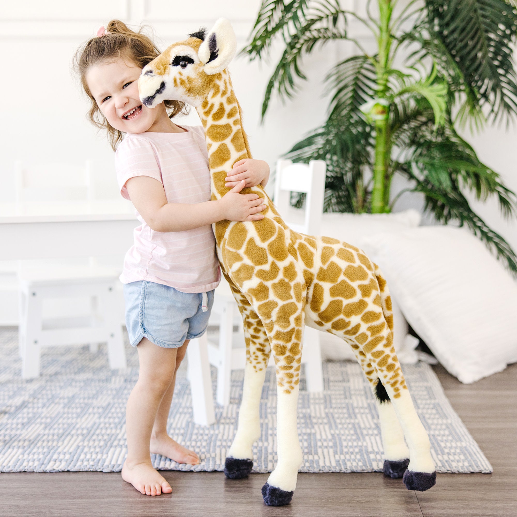 Lifelike Plush Baby Giraffe - Image 6