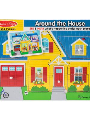 Around the House Sound Puzzle - 8 Pieces