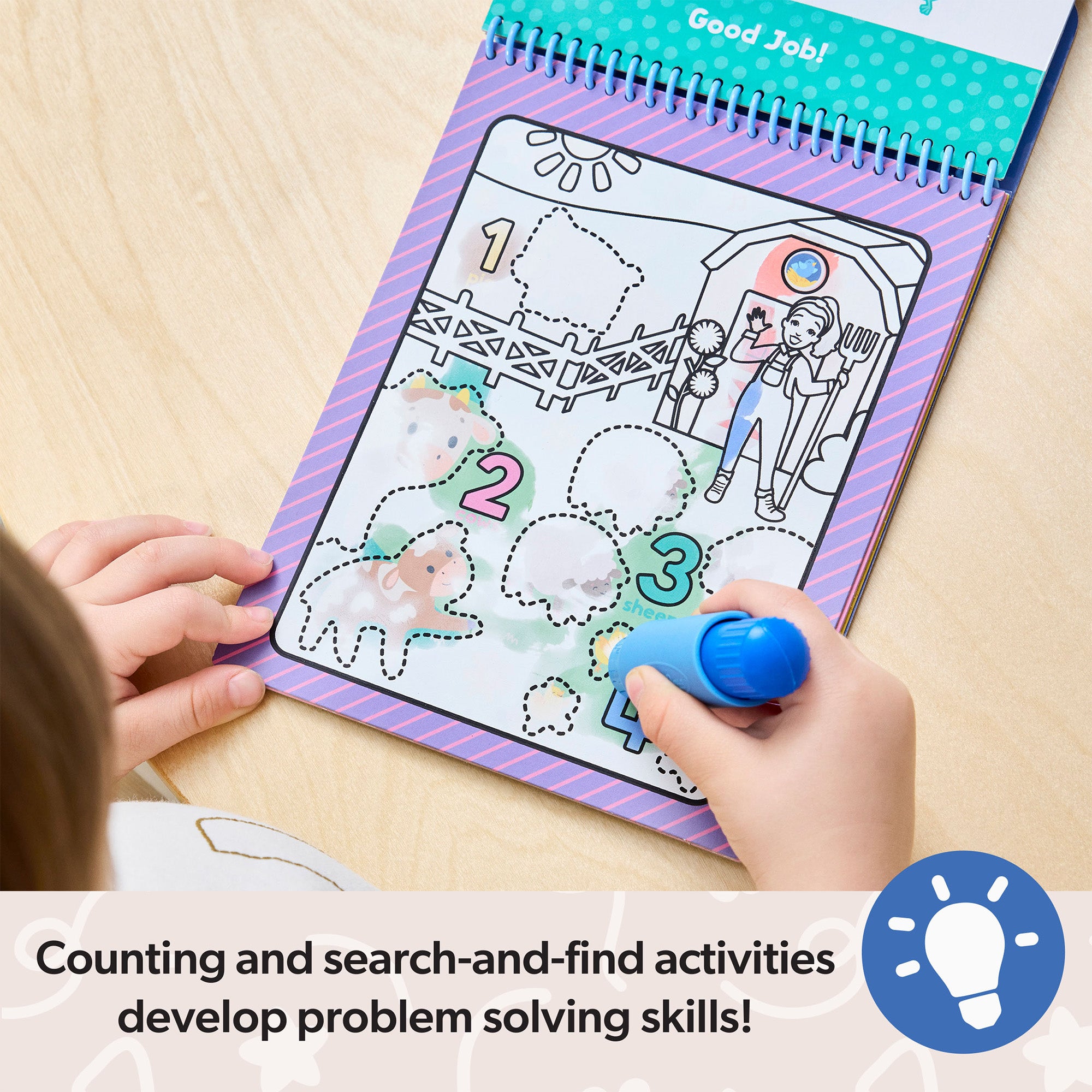 Ms. Rachel Water WOW! Color-Reveal Pad ?C Find & Count - Image 6