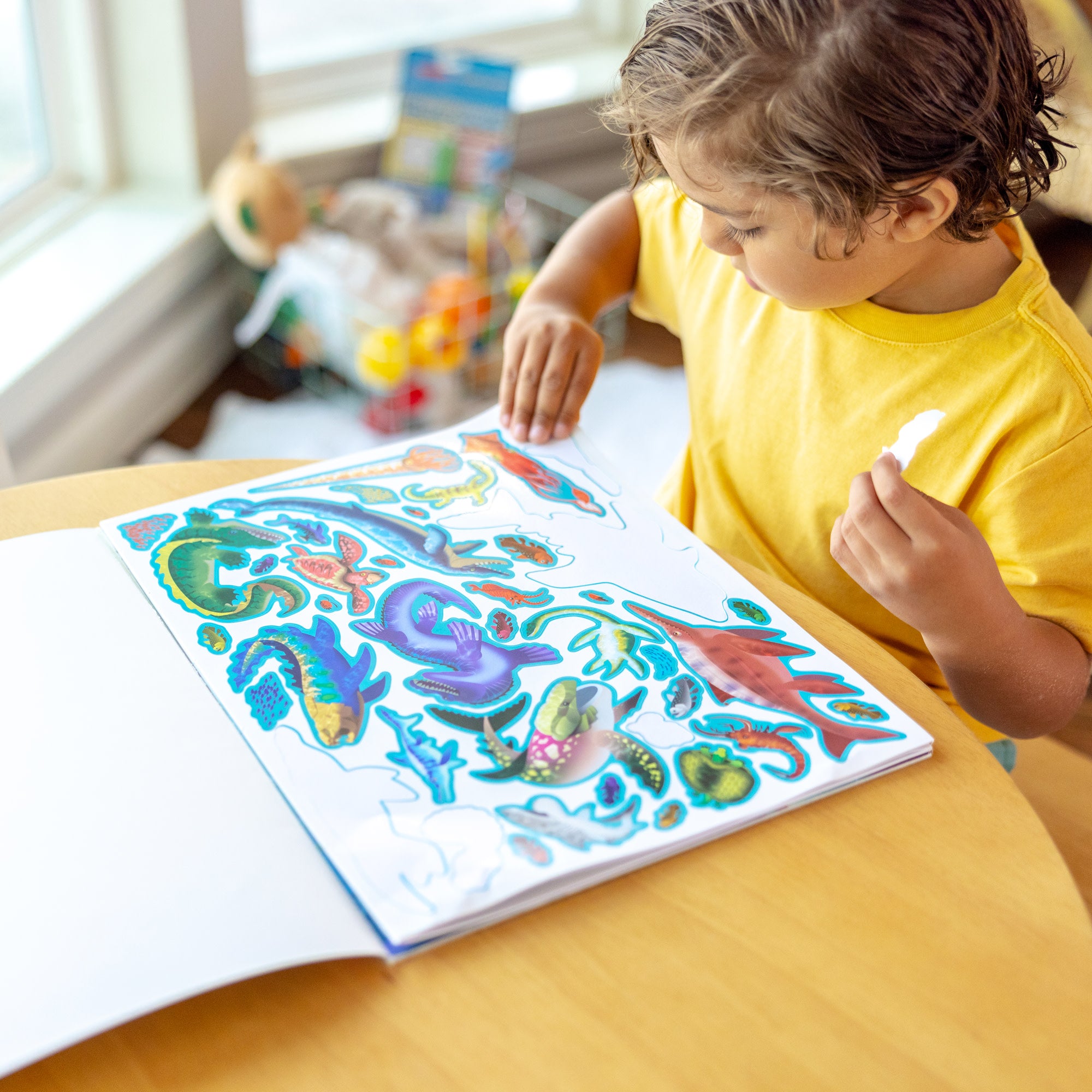 Reusable Sticker Pad - Prehistoric - Image 2