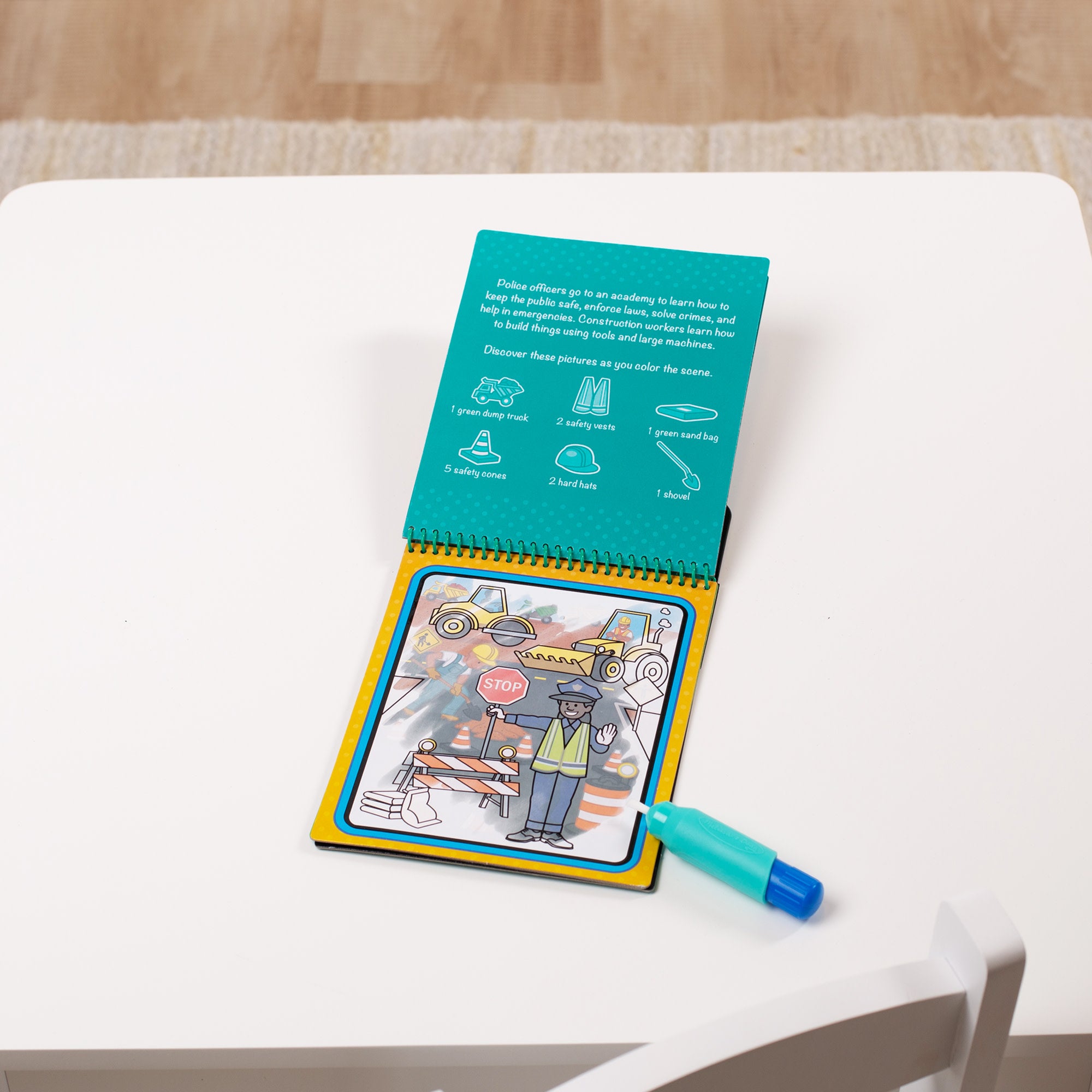 Water Wow! Occupations - Water Reveal Pad On the Go Travel Activity - Image 9