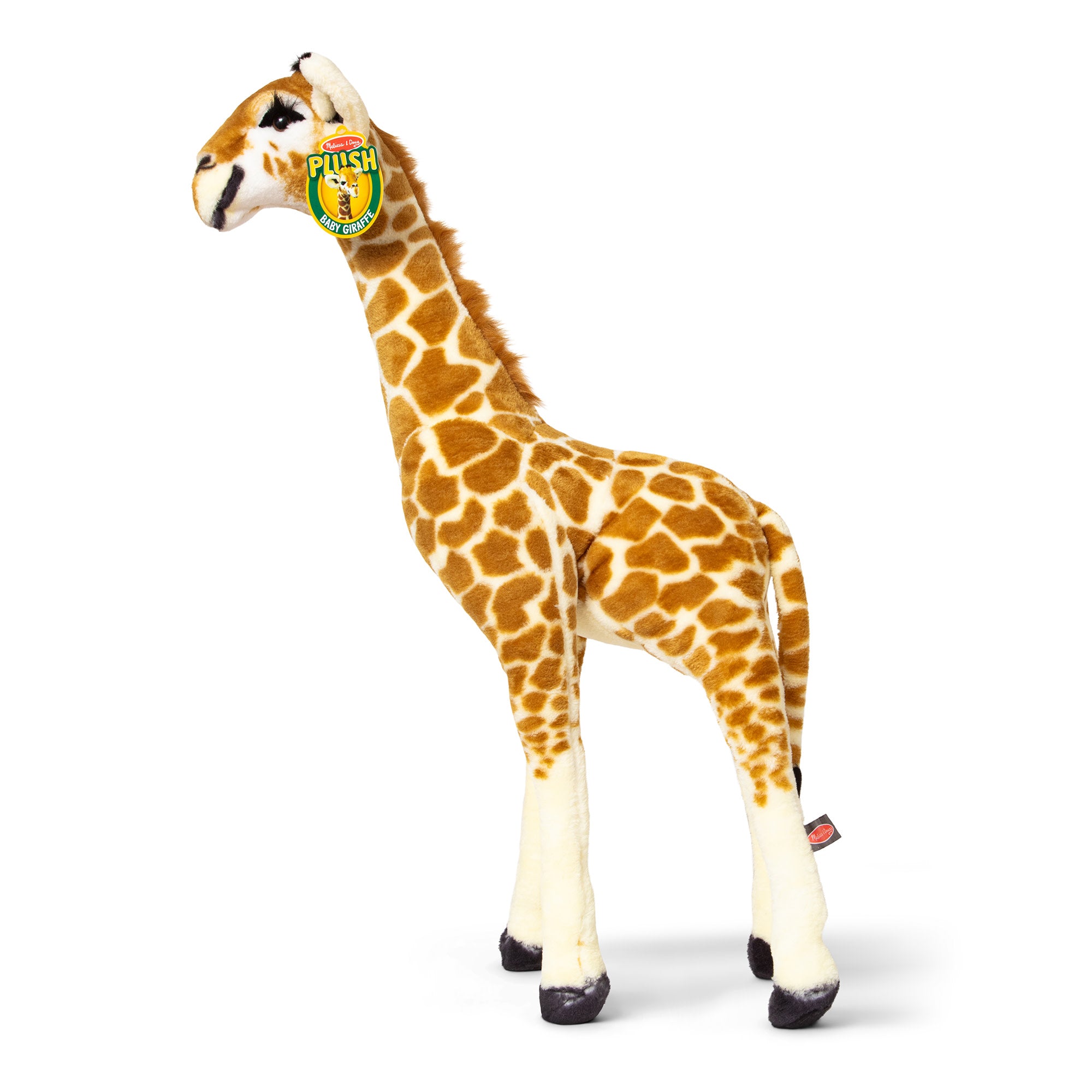 Lifelike Plush Baby Giraffe - Image 3