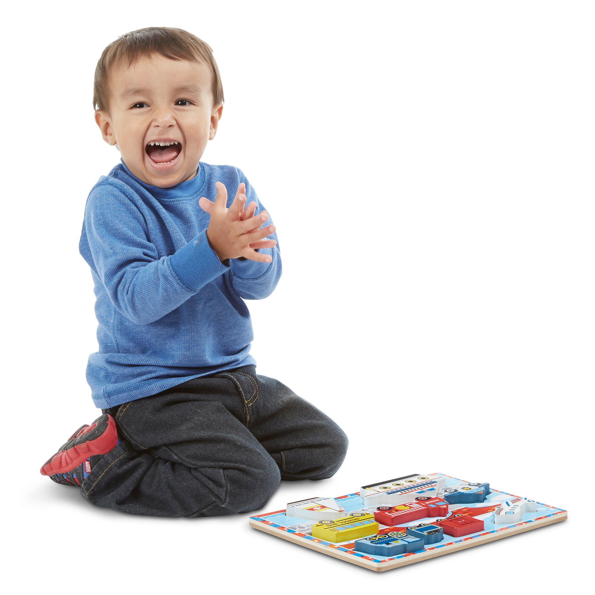 Vehicles Chunky Puzzle - 9 Pieces - Image 8