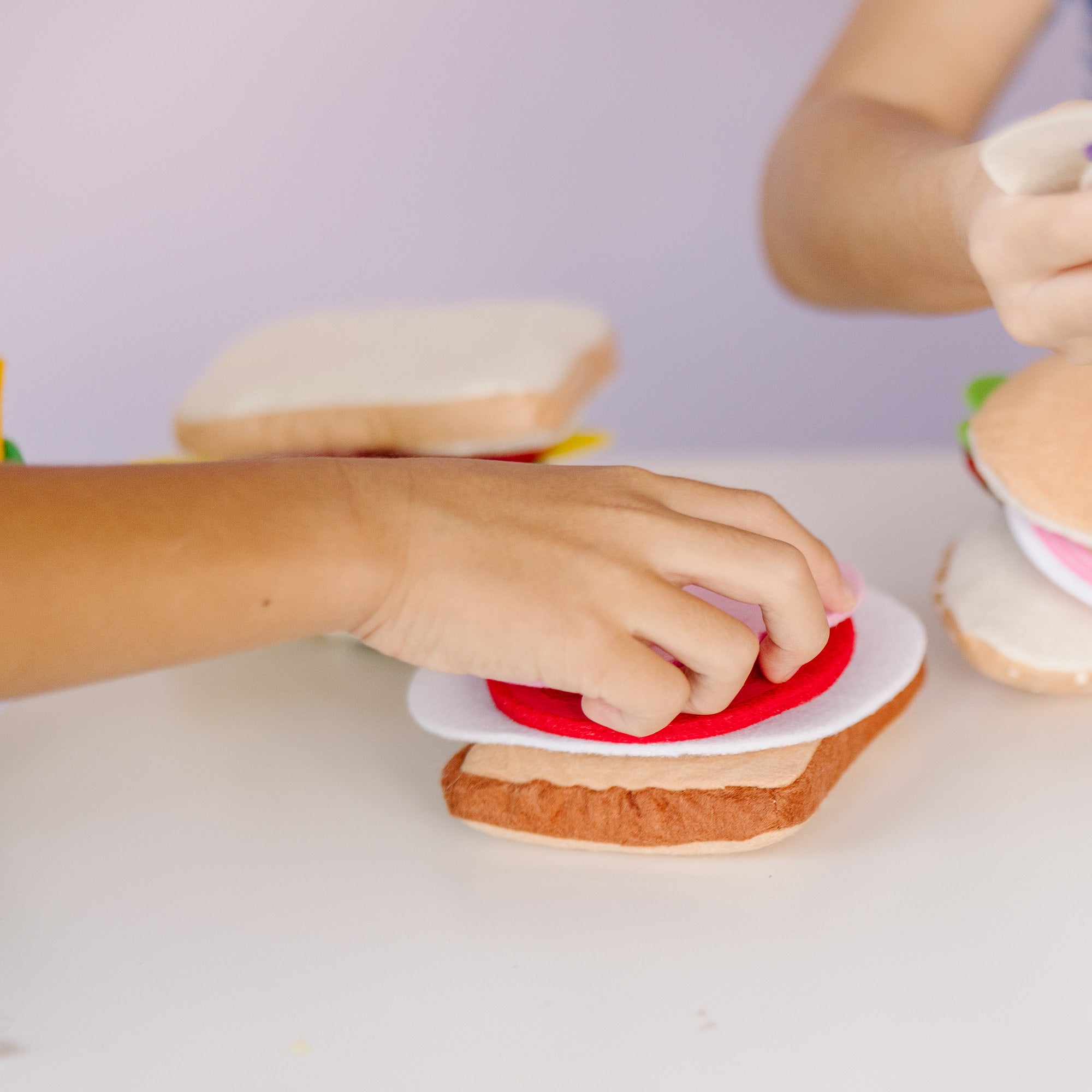 Felt Food Sandwich Play Set - Image 8