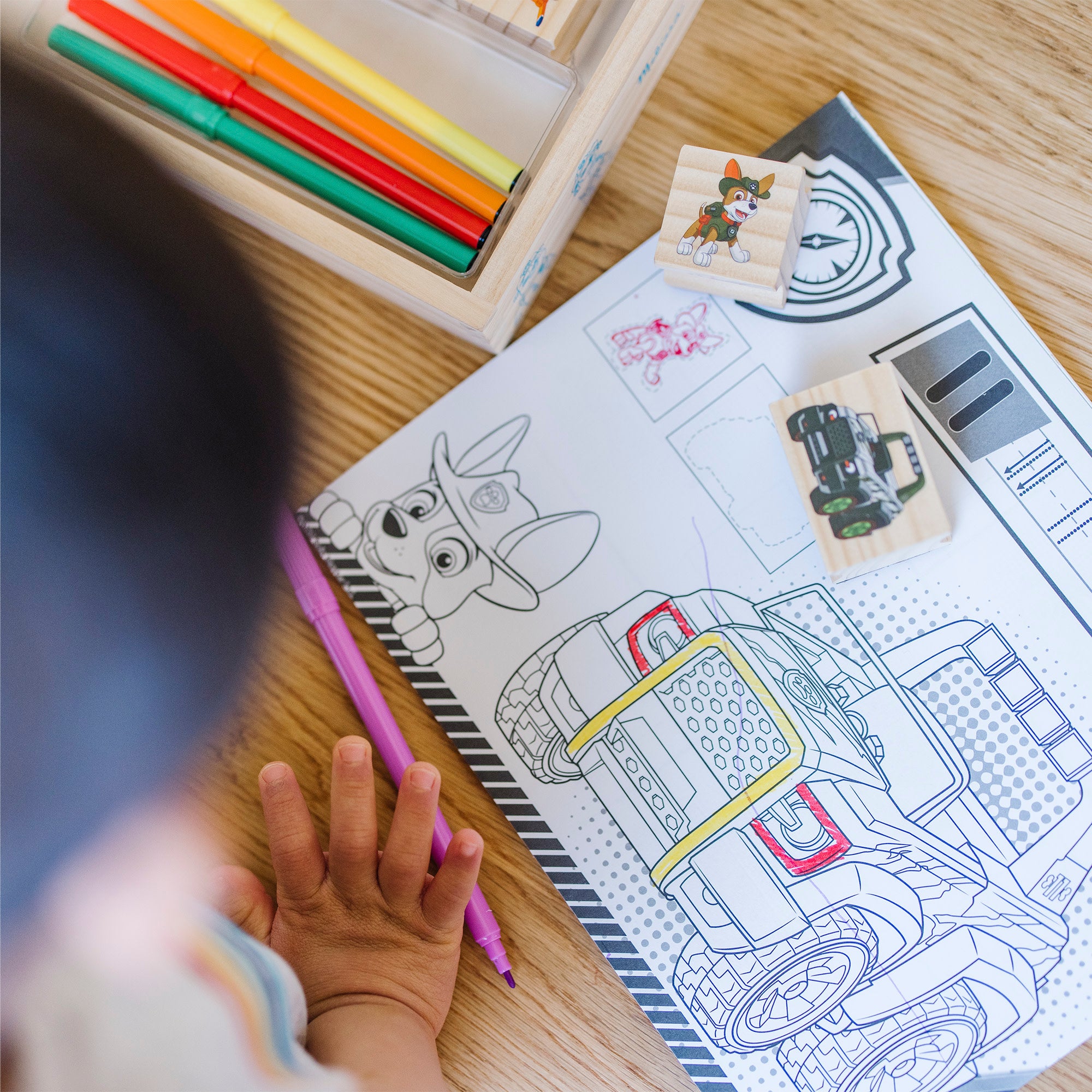 PAW Patrol Wooden Stamps Activity Set - Image 7