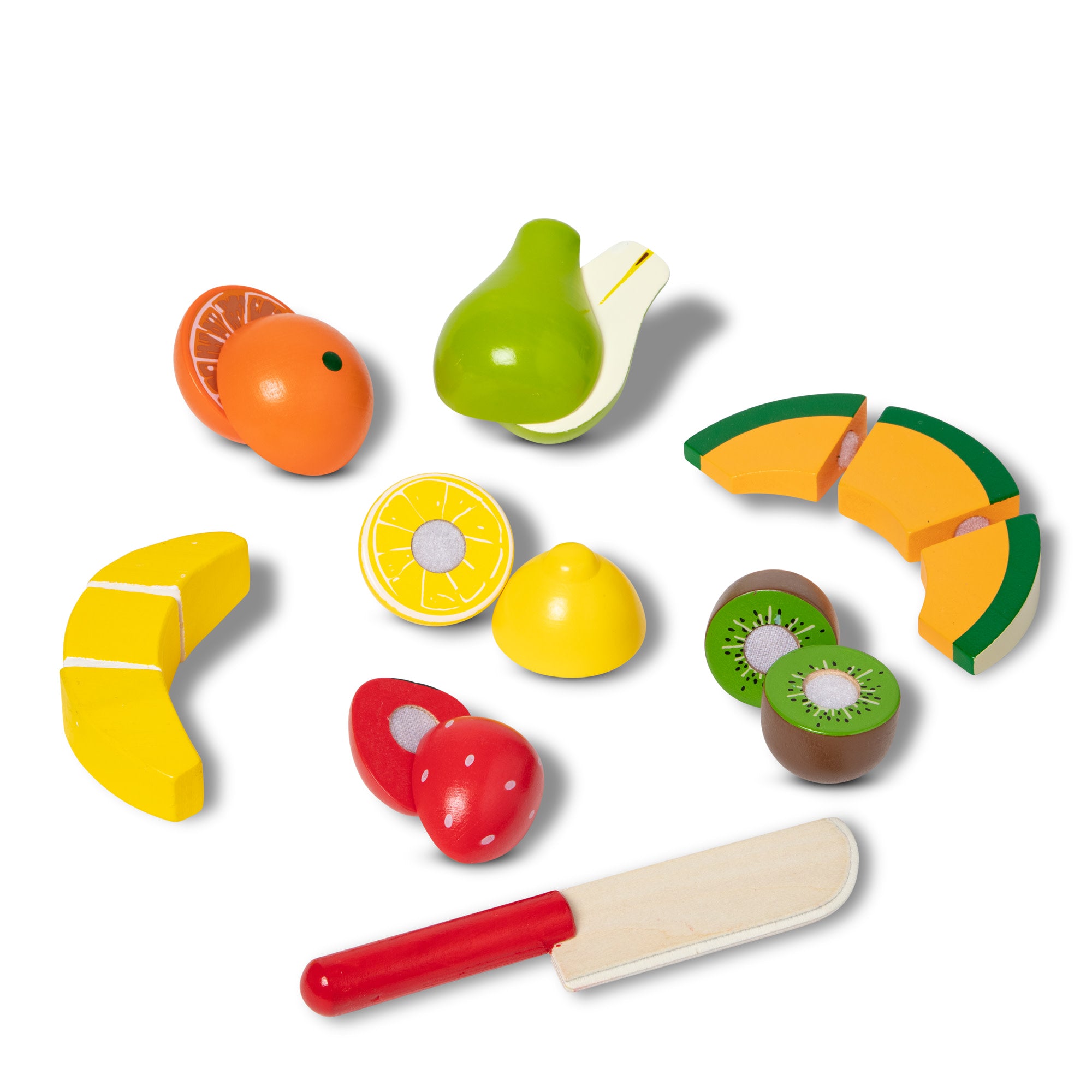 Wooden Cutting Fruit Play Food - Image 4
