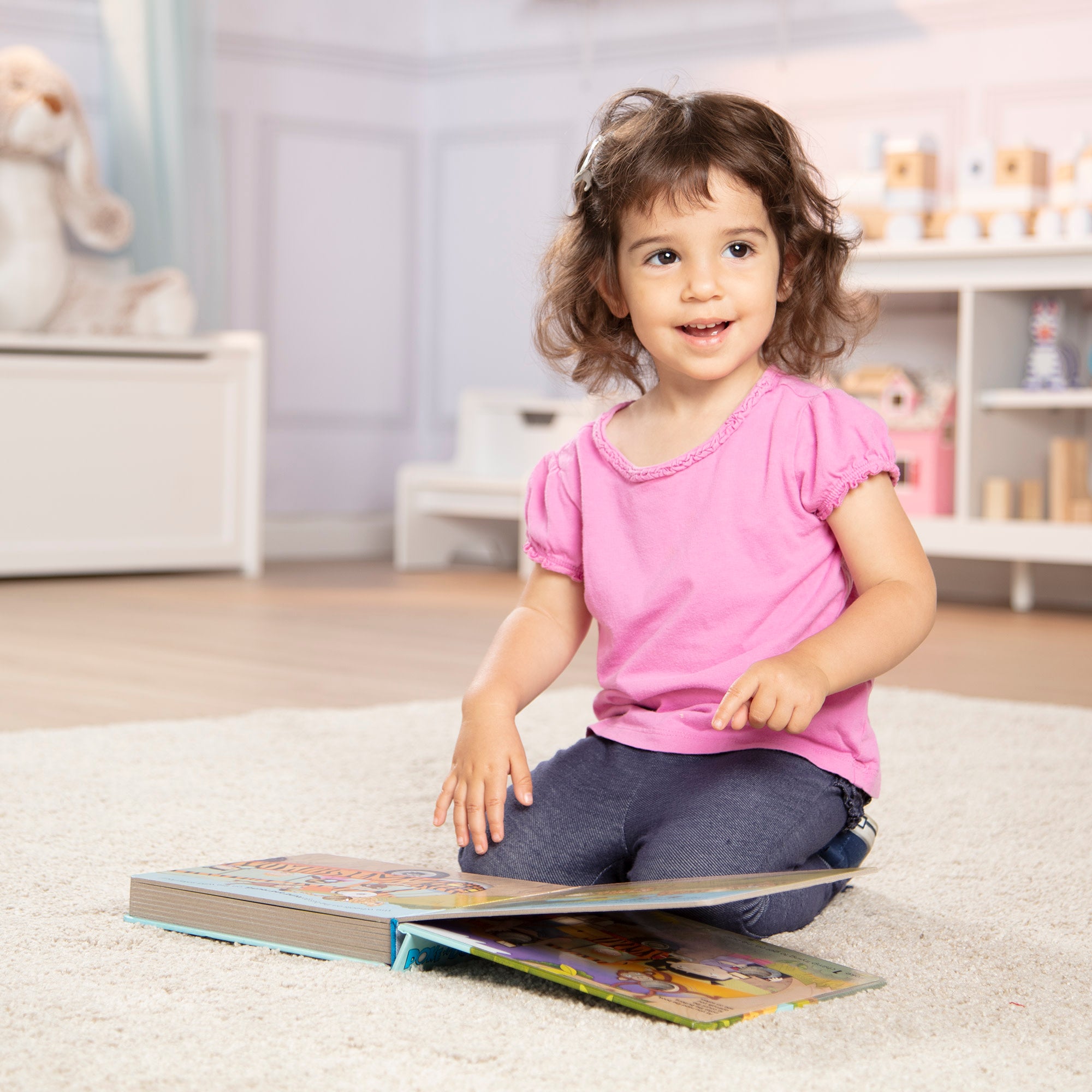 Poke-a-Dot: The Wheels on the Bus Wild Safari Board Book - Image 2