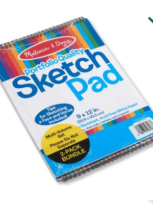 Sketch Pad 2-Pack (9-Inch x 12-Inch)