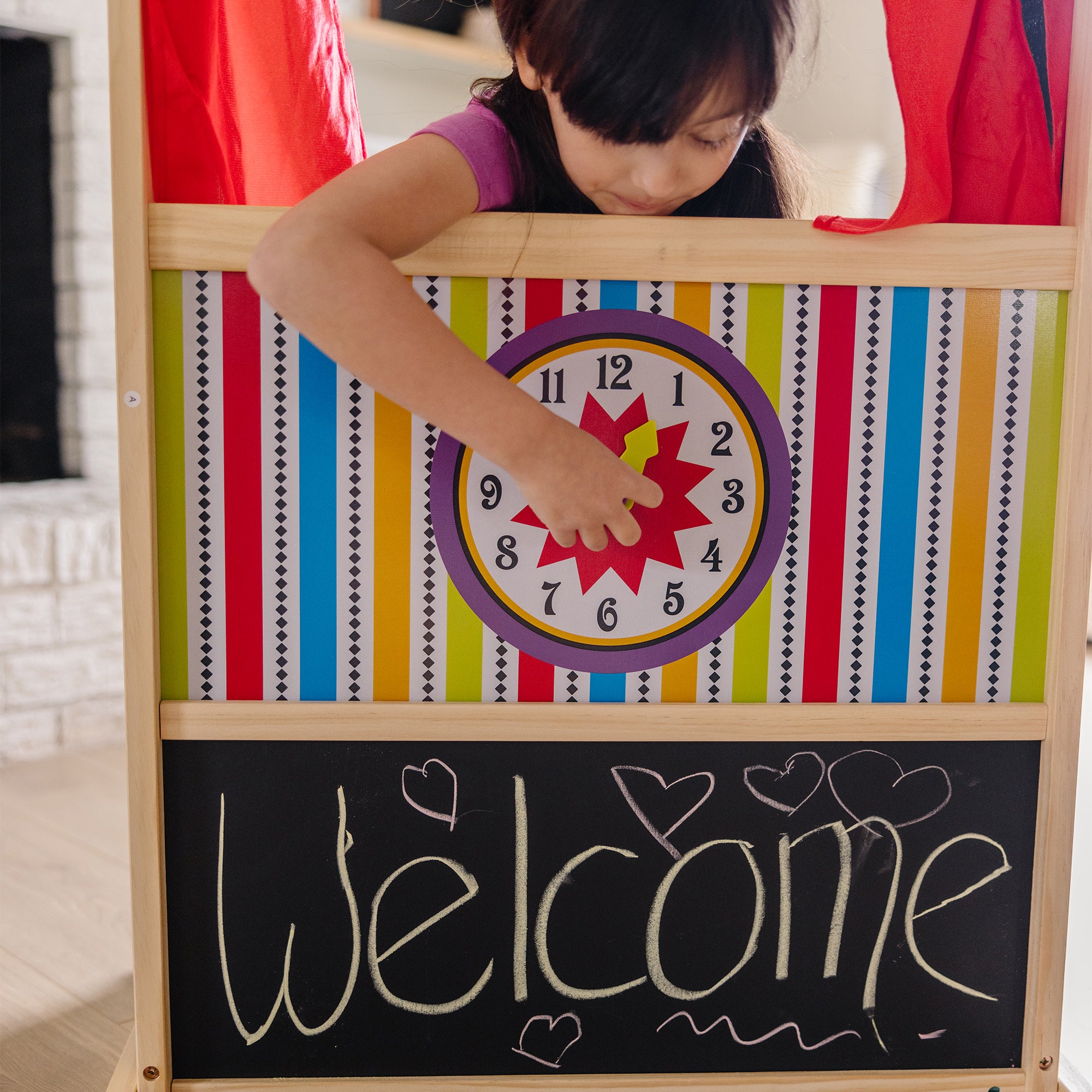 Wooden Deluxe Puppet Theater - Image 8