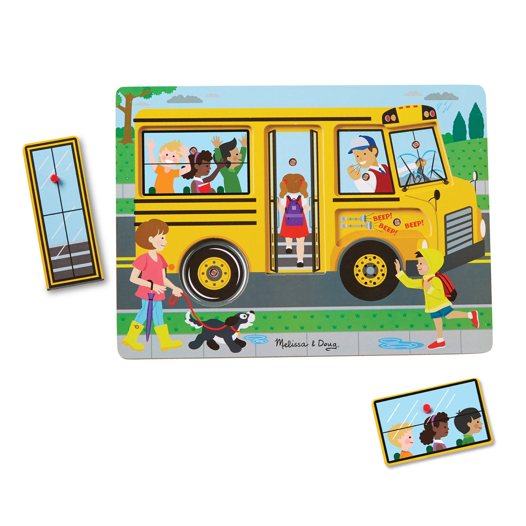 The Wheels on the Bus Song Puzzle - 6 Pieces - Image 4