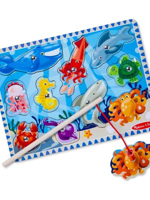 Fishing Magnetic Puzzle Game - 10 Pieces