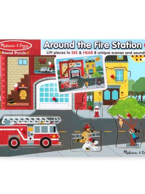 Around the Fire Station Sound Puzzle - 8 Pieces