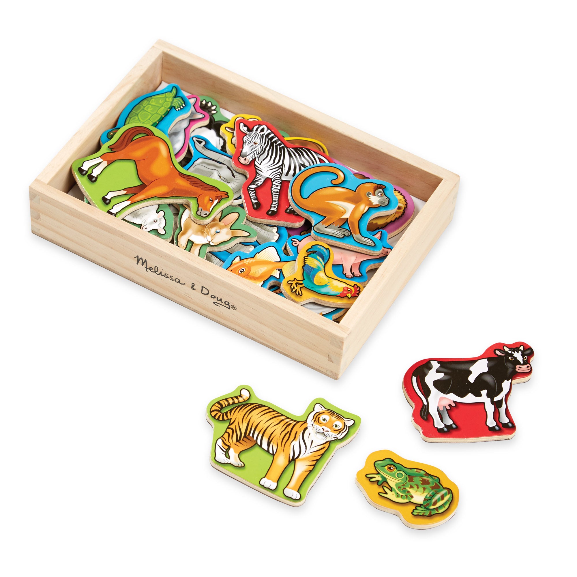 Wooden Animal Magnets - Image 4