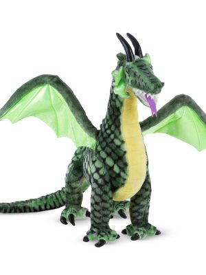 Winged Dragon Lifelike Plush Stuffed Animal