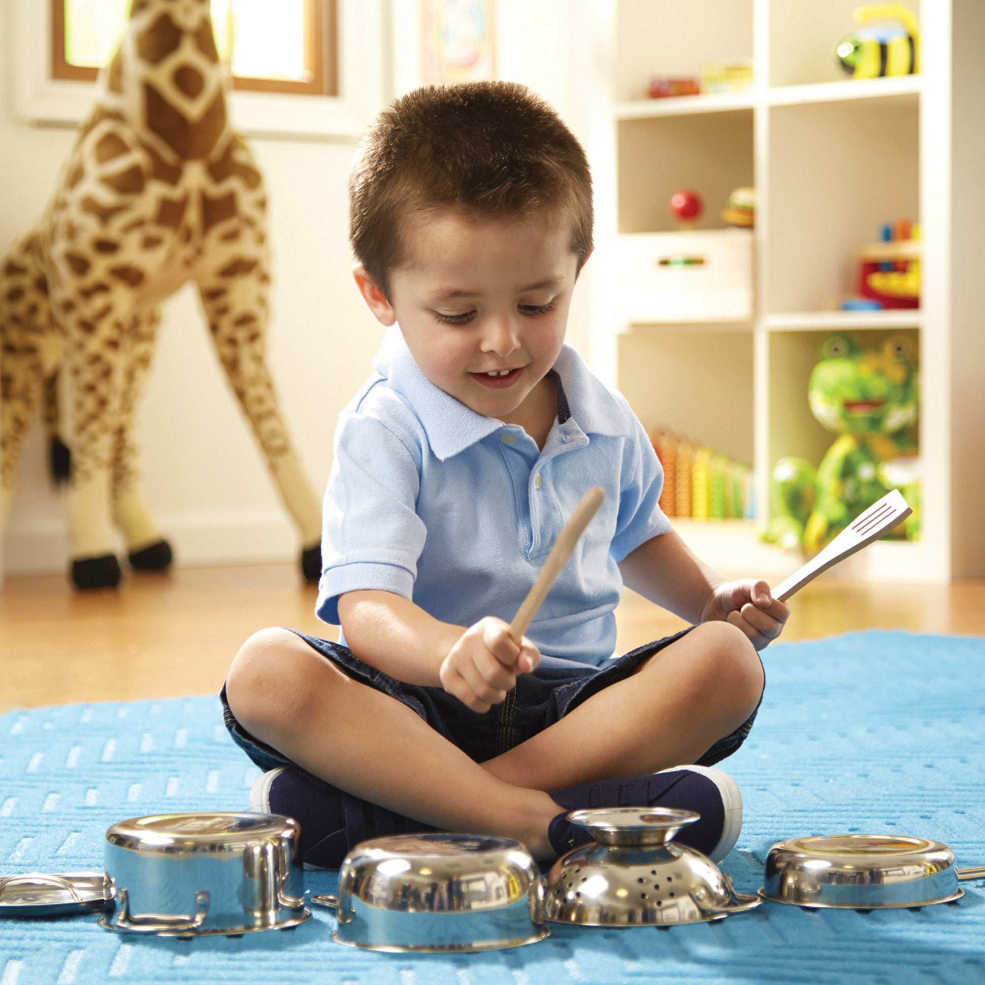 Stainless Steel Pots & Pans Play Set - Image 2