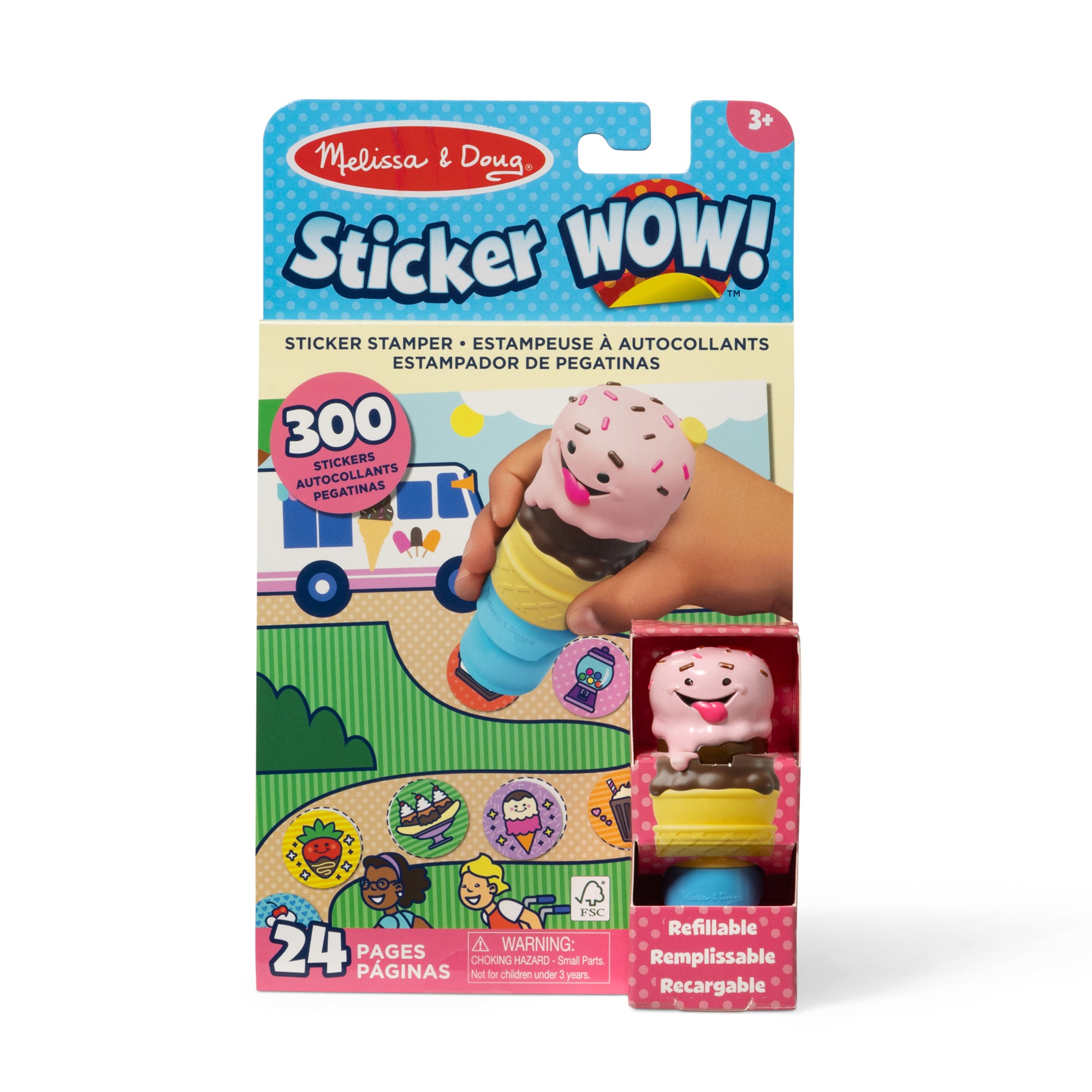 Sticker WOW!? Activity Pad & Sticker Stamper - Bunny